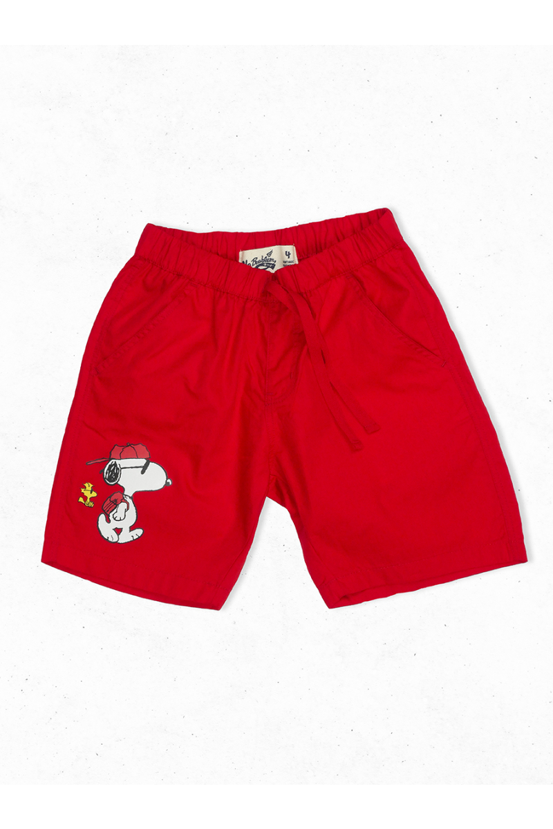 READY LET'S GO SHORT PANTS - RED