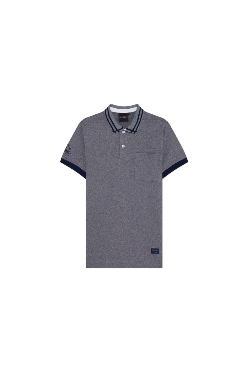 NO PROLEM FEEL GOOD CLASSIC POLOS - DARK TOP DYED
